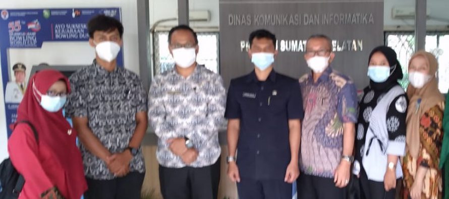 Kepala Dinas Kominfo OKU Melakukan Kunjungan ke Diskominfo Prov Sumatera Selatan dalam Rangka Koordinasi Satu Data Indonesia dan Website SIMATA