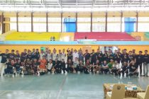 Penjabat Bupati OKU H. Teddy Meilwansyah Membuka Turnamen Futsal Bupati OKU Cup Tahun 2022