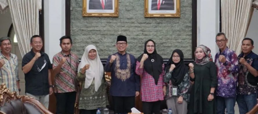PJ. Bupati OKU Menerima Kunjungan Balai Pemukiman Prasarana Wilayah Sumatera Selatan